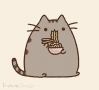 Pusheen Noodles.gif