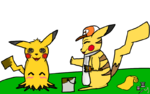 Pikachu helps mimikyu.png