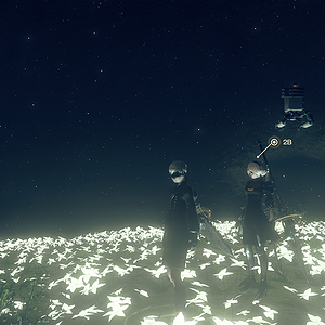 FFF 2017 Game Screenshot Entry: Lunar Tears (NieR: Automata)