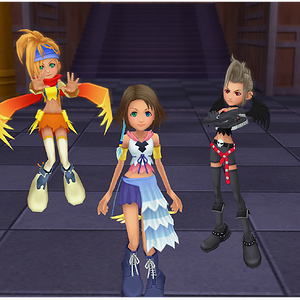 FFF 2018 Game Screenshot Entry: The Gullwings! (Kingdom Hearts II Final Mix)