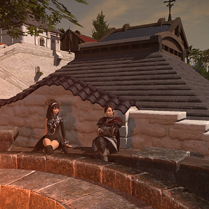 FFF 2018 Game Screenshot Entry: The Pregnancy Announcement (FFXIV)