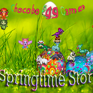 2018 Chocobo Egg Games Springtime Story Event Banner