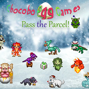 2019 Chocobo Egg Games Pass The Parcel Event Banner