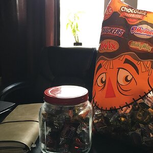 2017 Halloween Jar of Chocolates