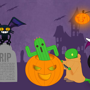 2019 Halloween Draw a Pumpkin Drawing Event