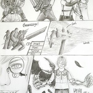 2020 Birthweek Art Competition Entry: Final Fantasy VII:Remake