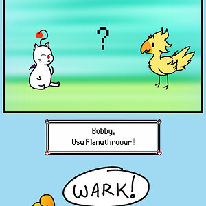 2020 Birthweek Art Competition Entry: FF Mascots