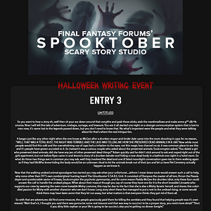 2019 Halloween Writing Event Entry 3 - Untitled