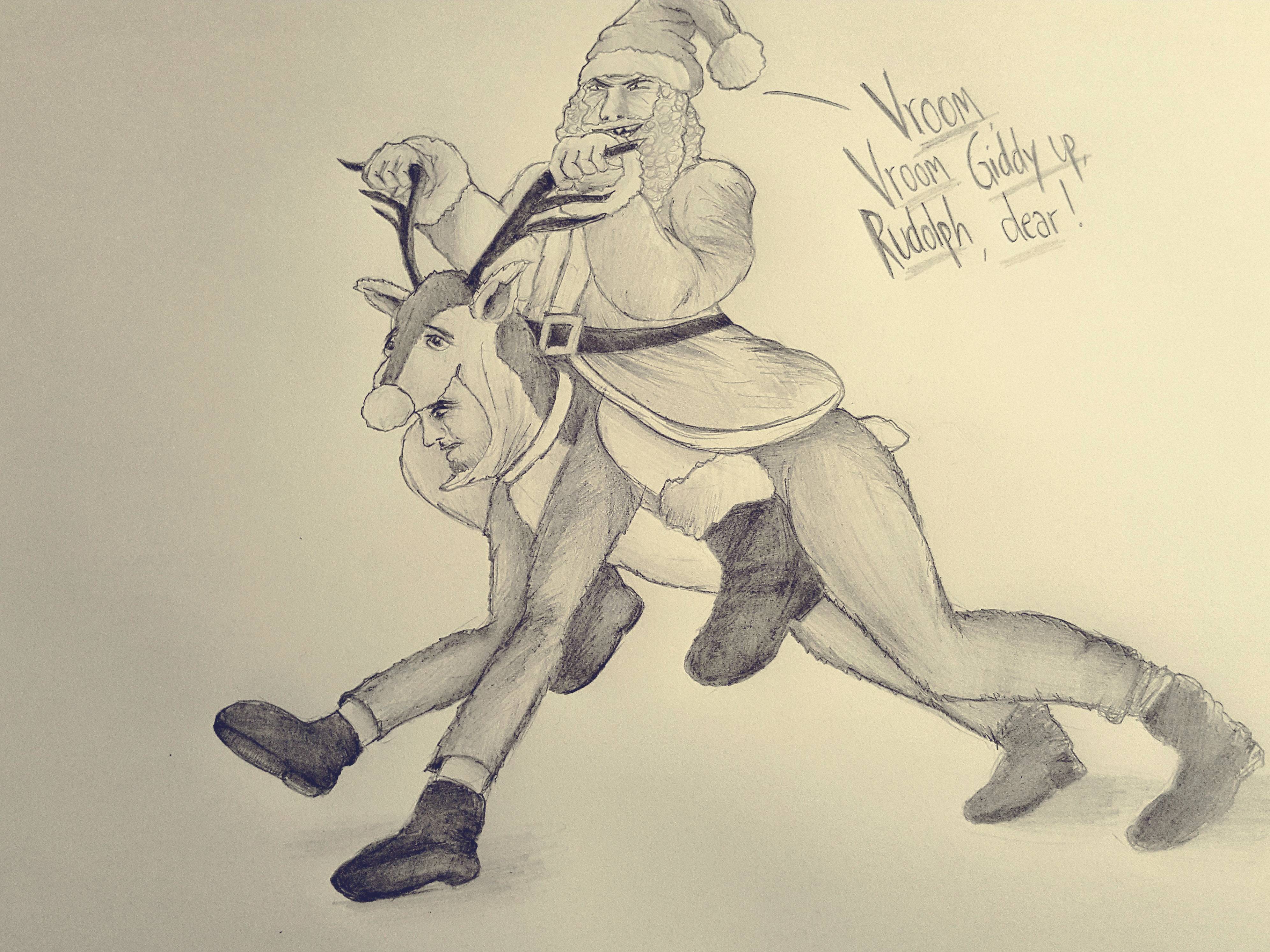 2018 12 Days of Christmas Drawing Prompts Entry
