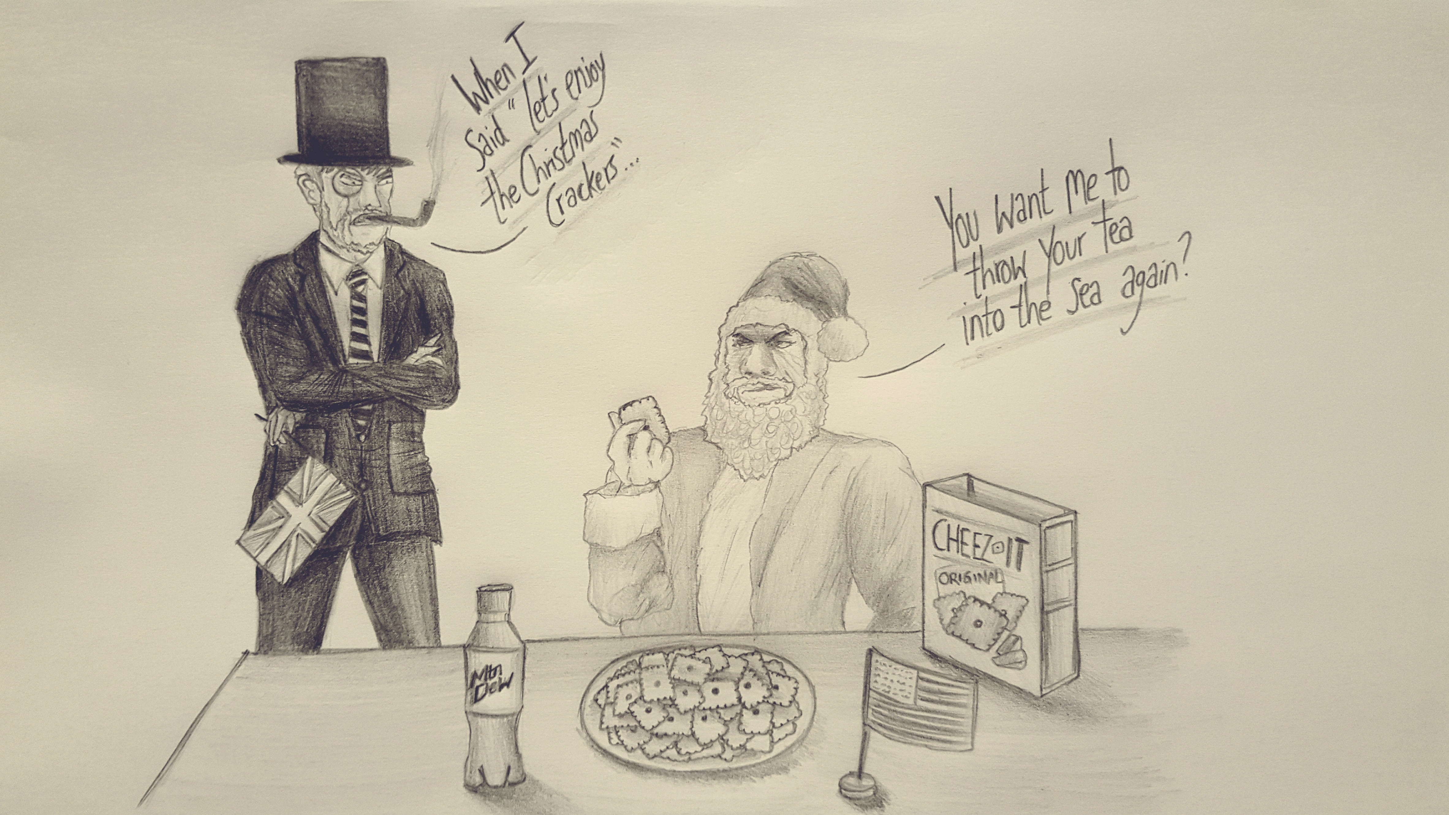 2018 12 Days of Christmas Drawing Prompts Entry