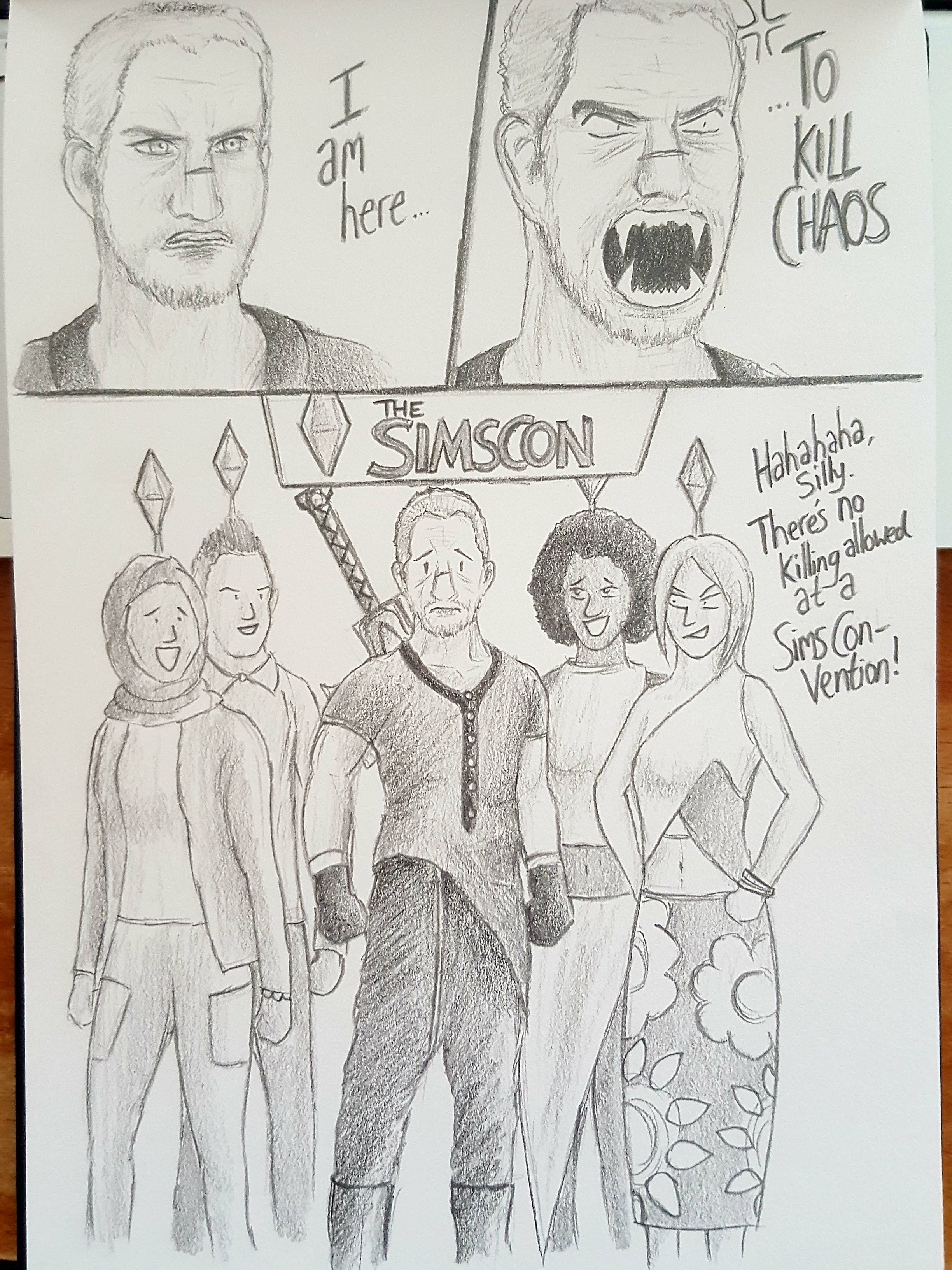 2021 BW Art Competition Entry: Cosplay