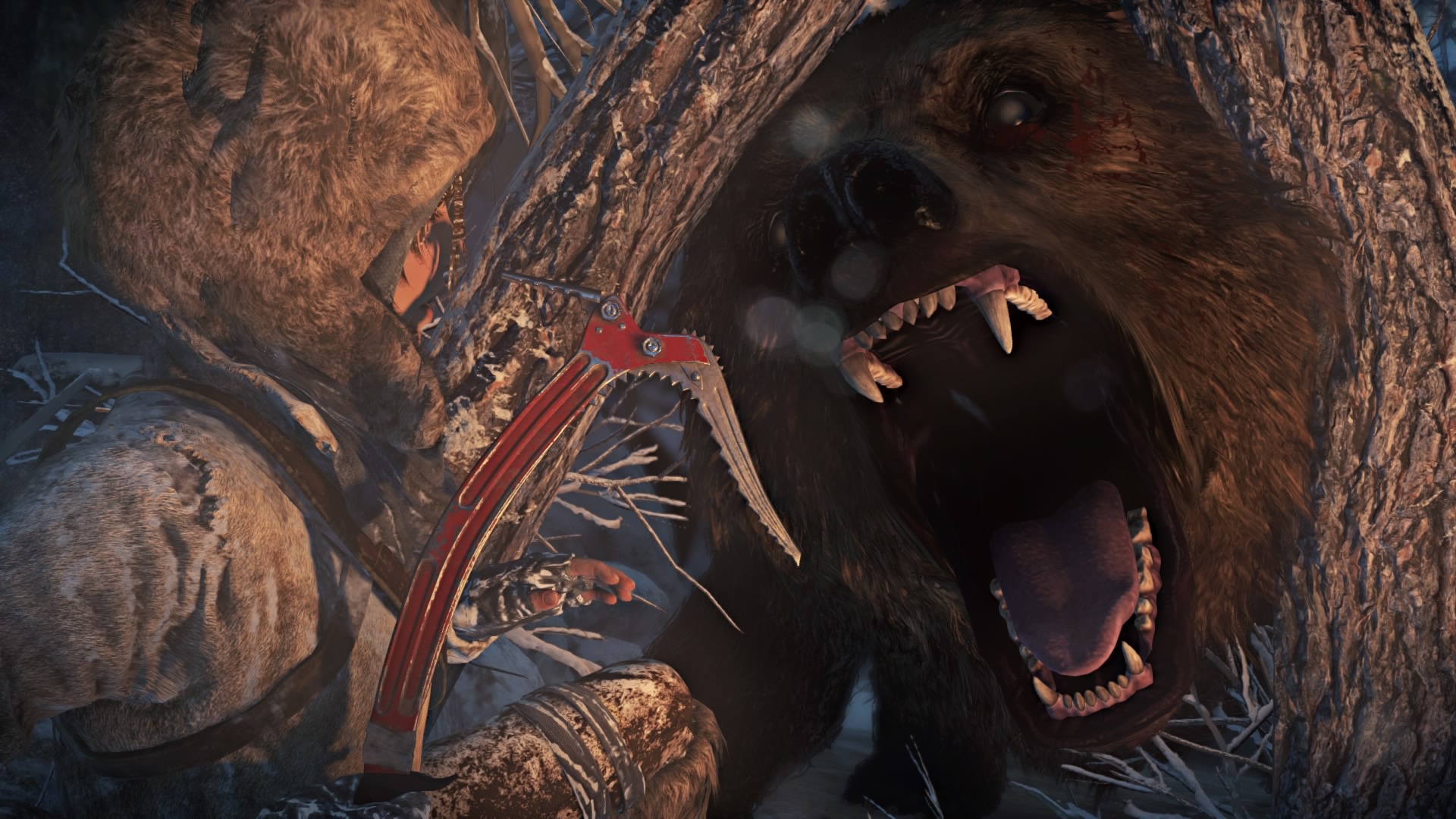 FFF 2017 Game Screenshot Entry: Fight or Flight (Rise Of The Tomb Raider)