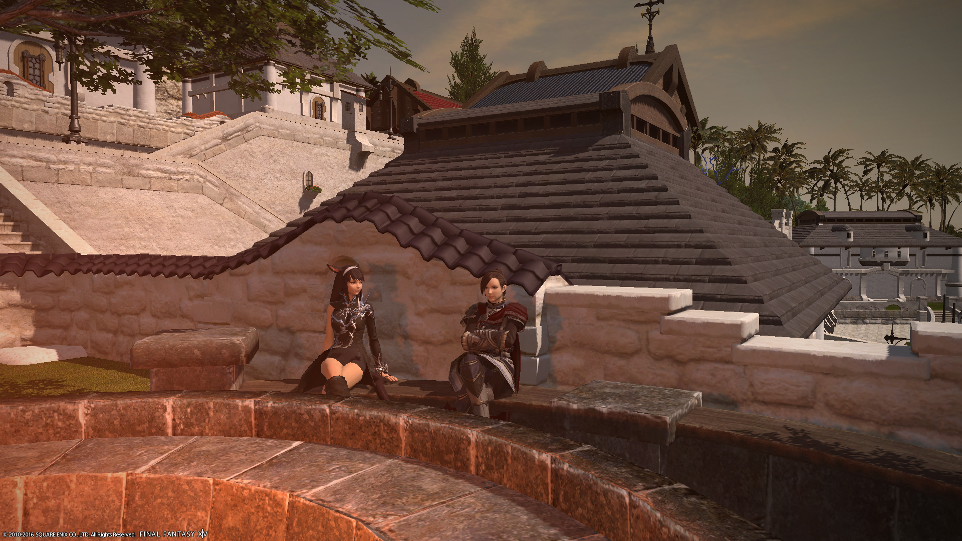 FFF 2018 Game Screenshot Entry: The Pregnancy Announcement (FFXIV)