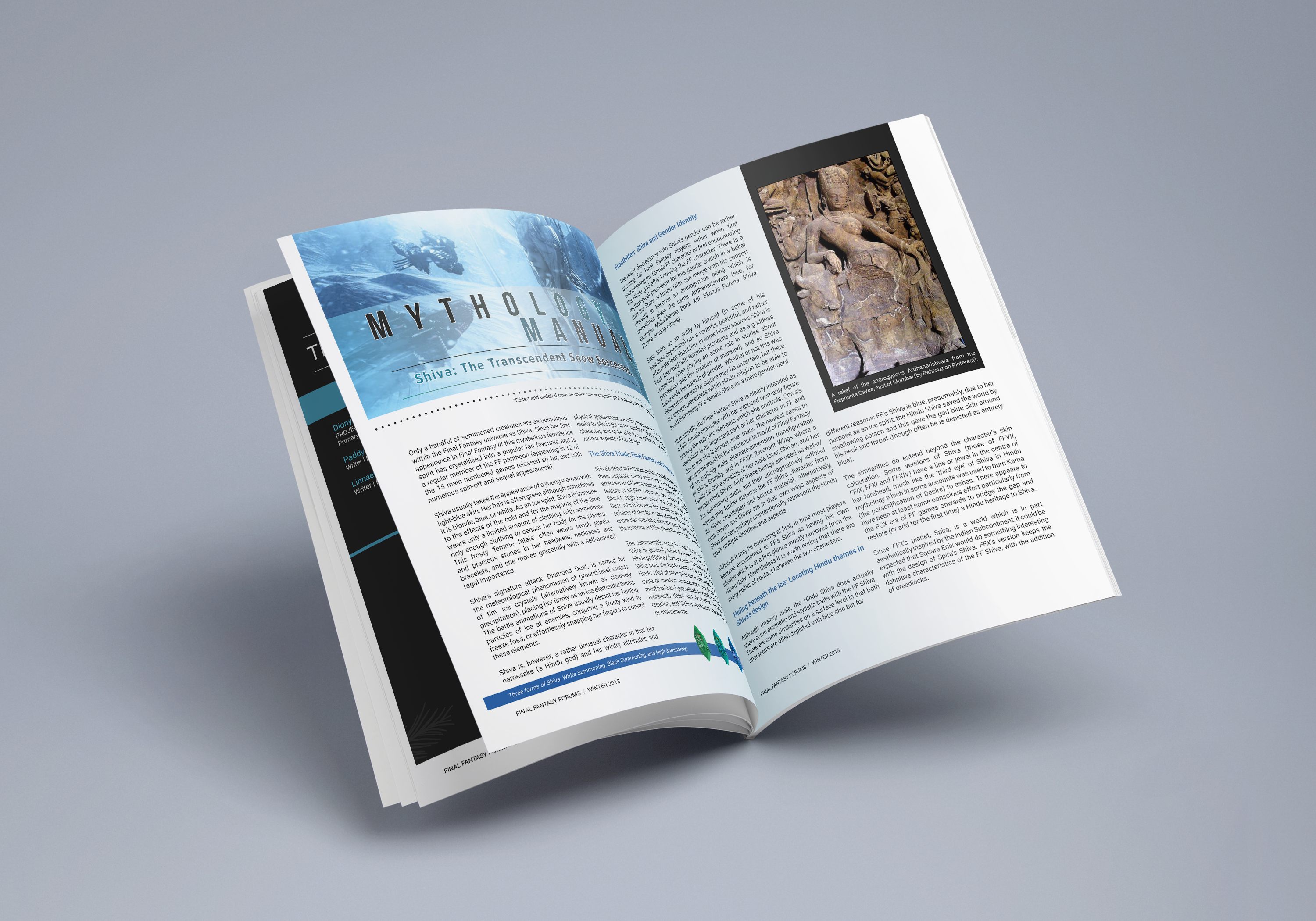 Timber Maniacs: Mythology Manual Mockup